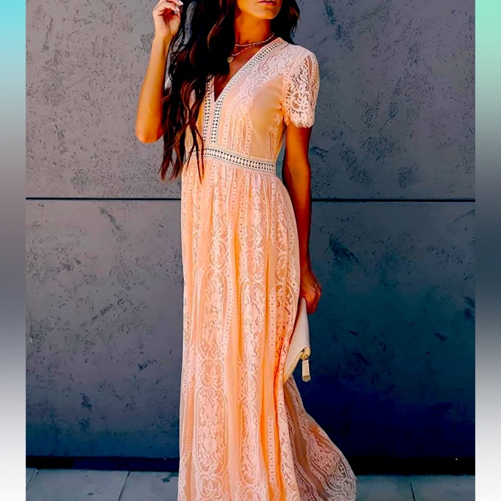 Lace Maxi Dress